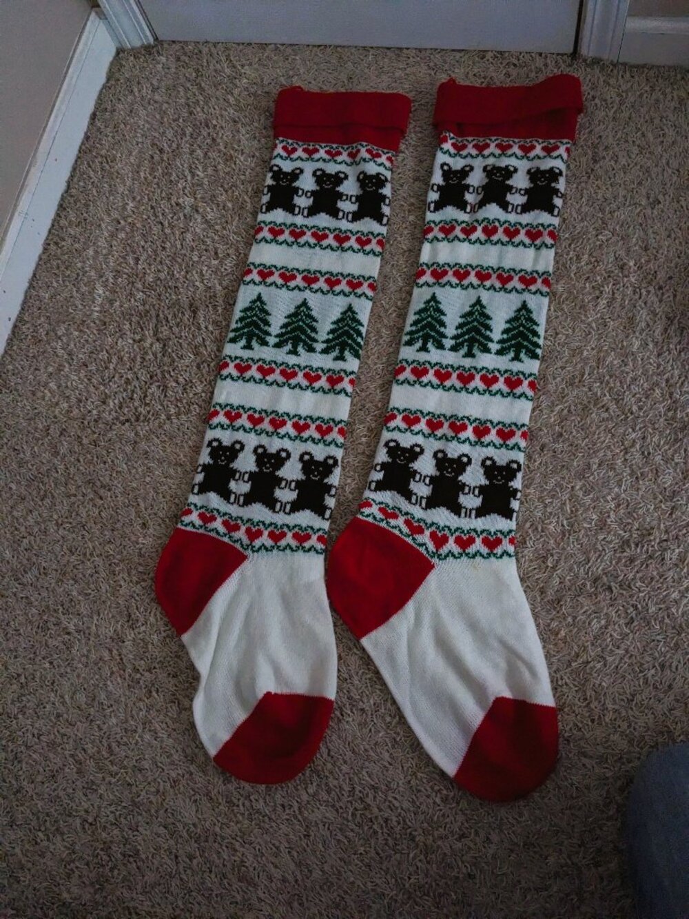 Set of 2 Oversized Stockings